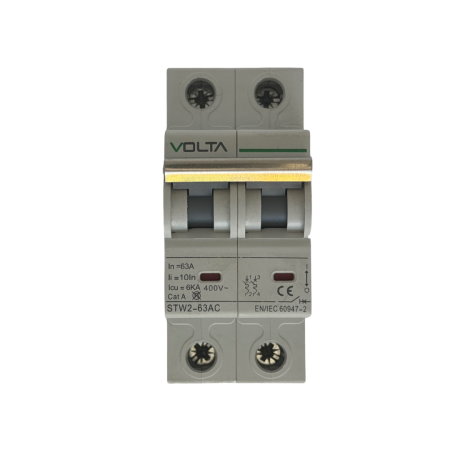 Volta 63A Double Pole Breaker
